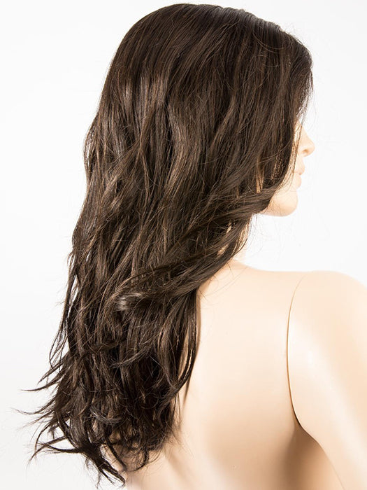 ESPRESSO ROOTED 4.6.2 | Darkest Brown base with a blend of Dark Brown and Warm Medium Brown throughout with Dark Roots