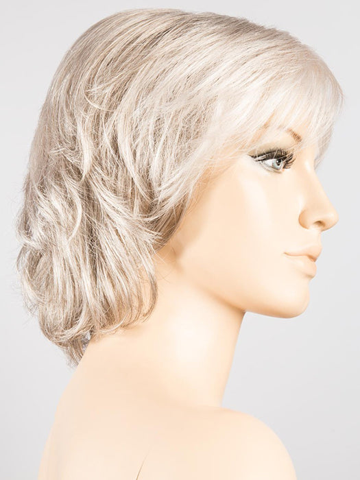 SNOW MIX 60.56.58 | Dark/Darkest Brown and Lightest Blonde blended with Pearl White and a Grey Blend