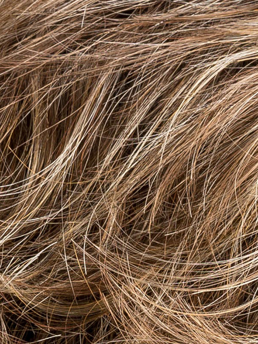 BERNSTEIN ROOTED 12.26.27 | Light Brown base with subtle Light Honey Blonde and Light Butterscotch Blonde highlights and Dark Roots