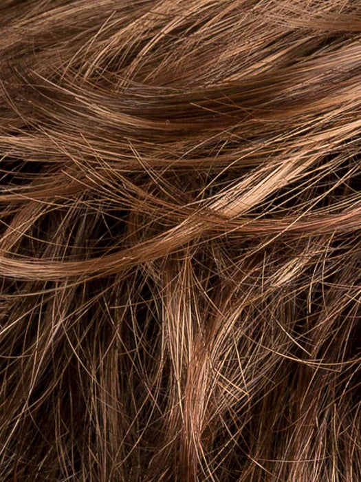 MOCCA ROOTED 830.20.27 | Medium Brown, Light Brown, and Light Auburn blend and Dark Roots
