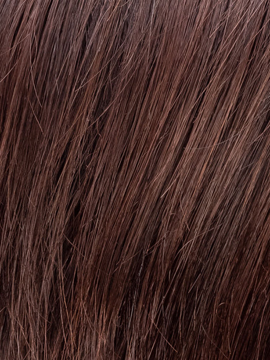 DARK CHOCOLATE ROOTED 4.33 | Darkest Brown and Dark Auburn blend