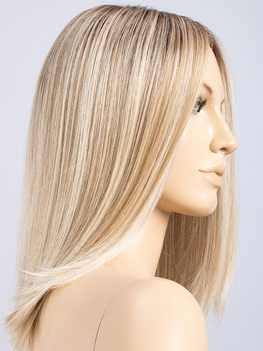 PEARL BLONDE ROOTED 101.24.20 | Pearl Platinum, Dark Ash Blonde, and Medium Honey Blonde Mix