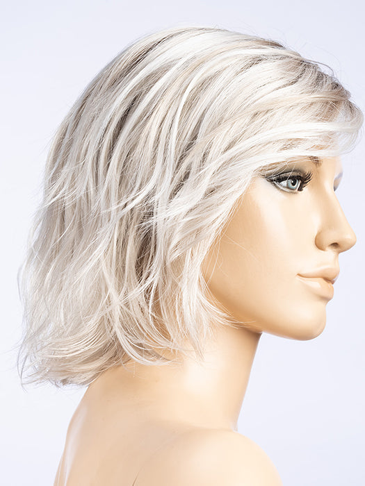 SILVER BLONDE ROOTED 60.1001.24 | Lightest Ash Blonde and Pearl White blend with Winter White and Shaded Roots
