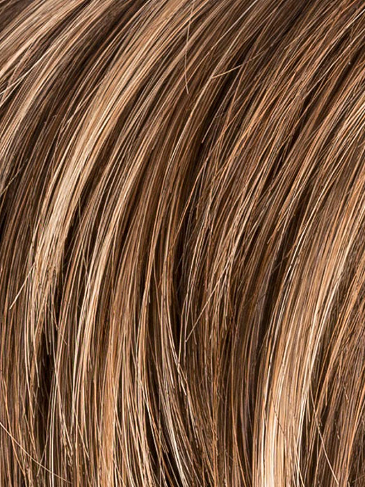 NOUGAT ROOTED 8.20.27 | Medium Brown and Dark Strawberry Blonde blend with Light Strawberry Blonde