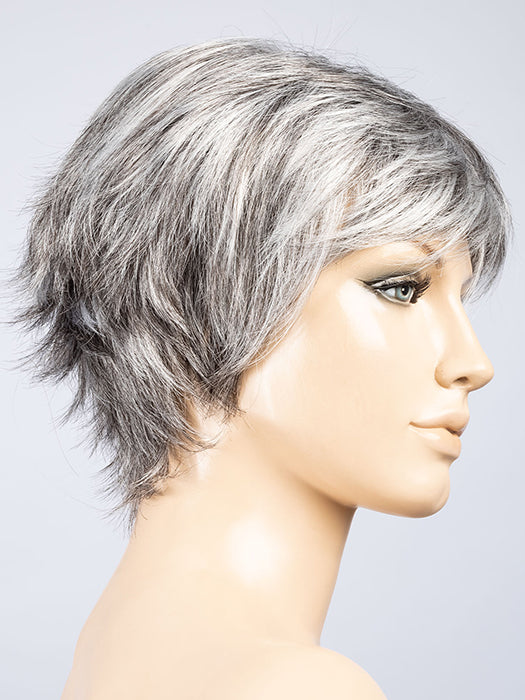 DARK GREY MIX 44.60.39 | Dark brown and grey blend with dark shaded roots
