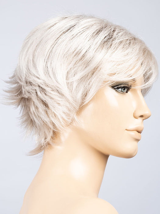 ICE BLONDE SHADED 60.1001.16 | Silver White /Winter White with Medium Ash Blonde Blend with Light Brown Roots