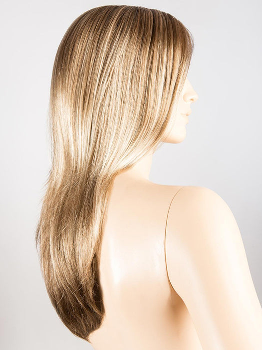 DARK SAND ROOTED 14.22.12 | Light Brown base with Lightest Ash Brown and Medium Honey Blonde blend and Dark Roots