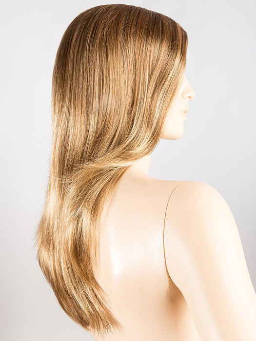 LIGHT BERNSTEIN ROOTED 12.26.27 | Light Auburn, Light Honey Blonde, and Light Reddish Brown blend and Dark Roots