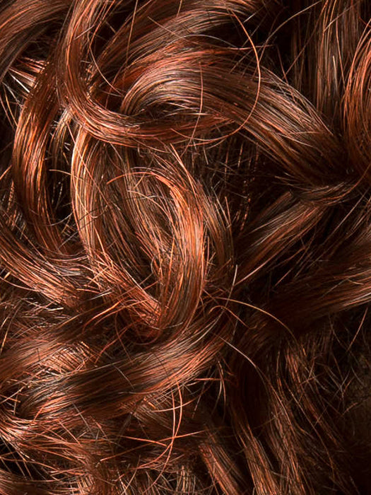 AUBURN ROOTED 33.130.4 | Dark Auburn, Bright Copper Red, and Warm Medium Brown blend with Dark Roots
