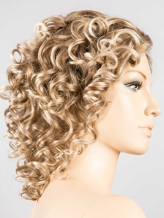 CHAMPAGNE ROOTED 25.24.14 | Light Beige Blonde, Medium Honey Blonde, and Platinum Blonde blend with Dark Roots