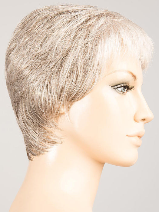 SNOW MIX 60.56.58 | Pure Silver White with 10% Medium Brown & Silver White with 5% Light Brown blend