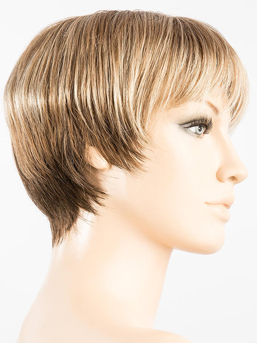 DARK SAND ROOTED 14.16.12 | Light Brown base with Lighest Ash Brown and Medium Honey Blonde Blend and Dark Roots