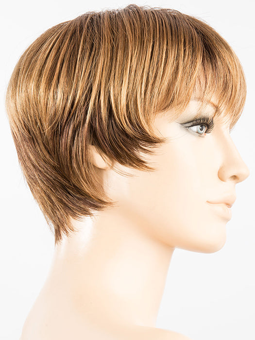 MOCCA ROOTED 830.31.33 | Medium Brown, Light Brown, and Light Auburn Blend with Dark Roots