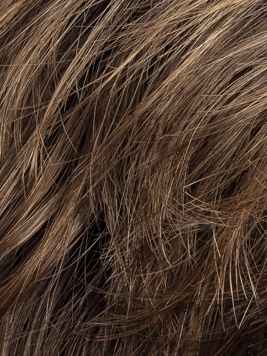 VANITY by ELLEN WILLE in MOCCA ROOTED 830.12 | Medium Brown, Light Auburn, and Lightest Brown blend with Shaded Roots