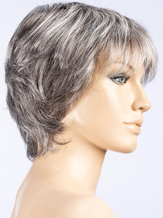 VANITY by ELLEN WILLE in SALT PEPPER ROOTED 51.58.44 | Grey, Lightest Brown, and Dark Brown blend with Shaded Roots