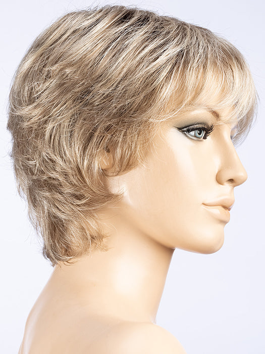 VANITY by ELLEN WILLE in SAND MULTI ROOTED 24.14.23 | Lightest Ash Blonde, Medium Ash Blonde, and Lightest Pale Blonde blend with Shaded Roots