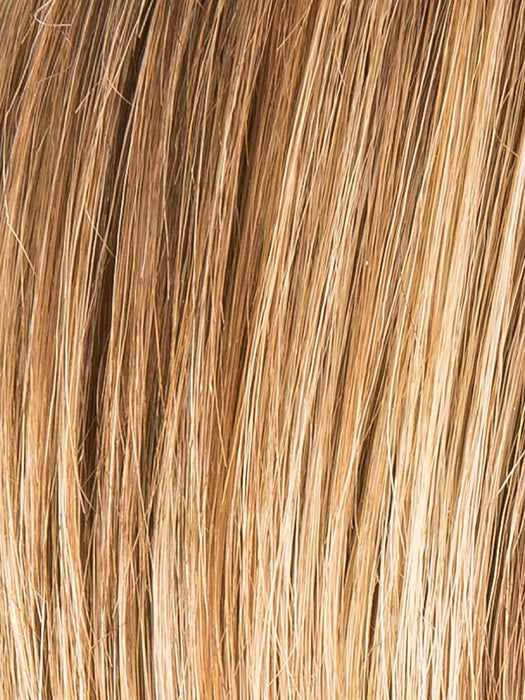 BERNSTEIN ROOTED 12.26.19 | Light Brown base with subtle Light Honey Blonde and Light Butterscotch Blonde Highlights and Dark Roots