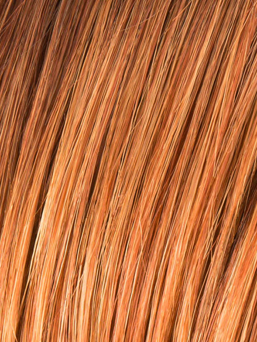 SAFRAN ROOTED 29.28.130 | Dark Copper Red, Copper Red, and Light Copper Red Blend with Dark Auburn Roots