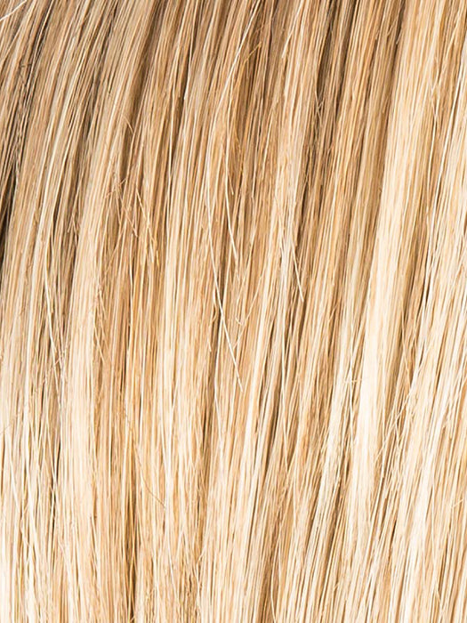 SANDY BLONDE ROOTED 24.16.14 | Medium Honey Blonde, Light Ash Blonde, and Lightest Reddish Brown Blend with Dark Roots