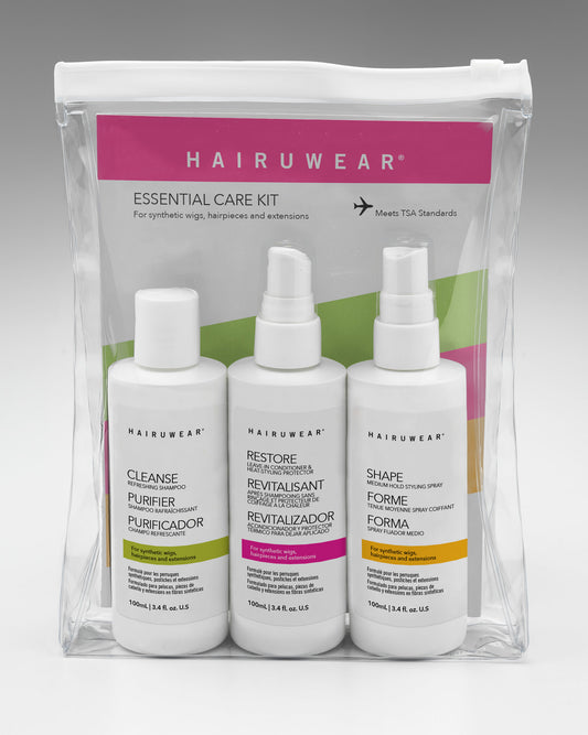 Essential Care Travel Kit (3.4oz ea CLEANSE, RESTORE, SHAPE)