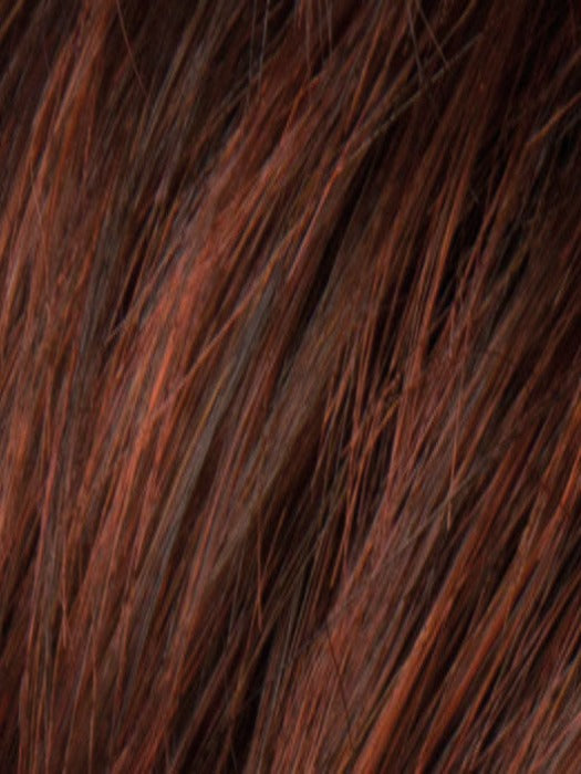 AUBURN ROOTED 33.130.4 | Dark Auburn, Bright Copper Red, and Warm Medium Brown blend with Dark Roots