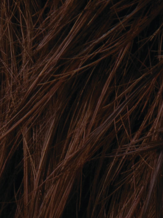DARK CHOCOLATE ROOTED 6.30.4 | Dark Espresso brown mixed with dark auburn and darkest Brown