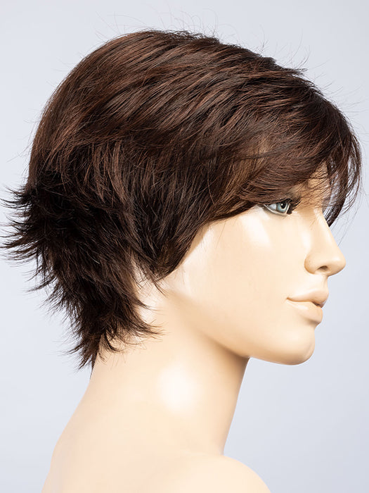 DARK CHOCOLATE MIX 6.33.4 | Dark Brown base with Light Reddish Brown highlights 